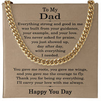 Load image into Gallery viewer, Birthday Necklace for Dad, Birthday Gift Ideas for Dad from Daughter
