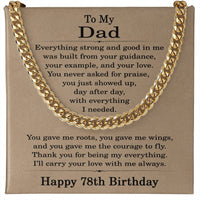 Load image into Gallery viewer, 78th Birthday Gifts for Dad
