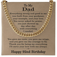 Load image into Gallery viewer, 92nd Birthday Gifts for Dad
