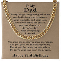 Load image into Gallery viewer, 73rd Birthday Gifts for Dad
