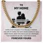 Boyfriend Necklace for Him - Husband Christmas Gifts from Wife