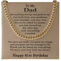 Load image into Gallery viewer, 61st Birthday Gifts for Dad
