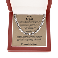 Load image into Gallery viewer, Congratulations Gift for Dad, Graduation Gift for Dad
