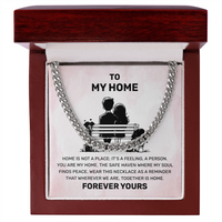 Load image into Gallery viewer, Boyfriend Necklace for Him - Husband Christmas Gifts from Wife
