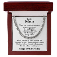 Load image into Gallery viewer, 10th Birthday Gift for Him - Boyfriend Gifts for Him
