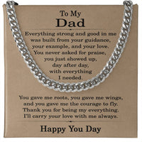 Load image into Gallery viewer, Birthday Necklace for Dad, Birthday Gift Ideas for Dad from Daughter
