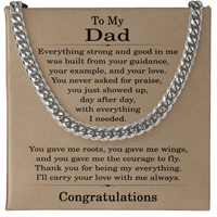 Load image into Gallery viewer, Congratulations Gift for Dad, Graduation Gift for Dad

