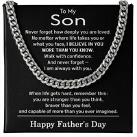 Load image into Gallery viewer, Fathers Day Gifts for Son from Mom
