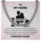 Boyfriend Necklace for Him - Husband Christmas Gifts from Wife