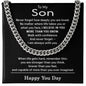 Birthday Jewelry for Son - To My Son Necklace