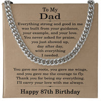 Load image into Gallery viewer, 87th Birthday Gifts for Dad
