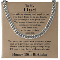 Load image into Gallery viewer, 15th Birthday Gifts for Dad
