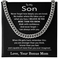 Load image into Gallery viewer, Son Gifts from Bonus Mom - Bonus Son Gift
