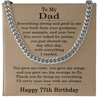 Load image into Gallery viewer, 77th Birthday Gifts for Dad
