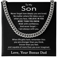 Load image into Gallery viewer, Son Gifts from Bonus Dad - Bonus Son Gift
