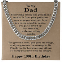 Load image into Gallery viewer, 100th Birthday Gifts for Dad
