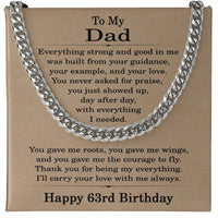 Load image into Gallery viewer, 63rd Birthday Gifts for Dad

