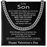 Load image into Gallery viewer, Valentines Day Jewelry for Son from Mom
