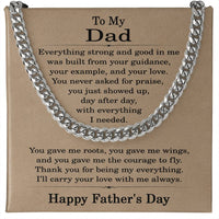 Load image into Gallery viewer, Fathers Day Gift from Daughter, Fathers Day Necklace from Son
