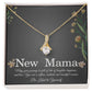 New Mom Necklace – First Time Mom Gift for Christmas or First Mother’s Day – Be Kind to Yourself