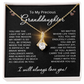To My Granddaughter Necklace from Grandpa Grandma Precious Granddaughter Gift Birthday Christmas Be Strong Brave from Grandmother Grandfather Grandparent