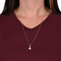 Load image into Gallery viewer, To My Granddaughter Necklace from Grandpa Grandma Precious Granddaughter Gift Birthday Christmas Be Strong Brave from Grandmother Grandfather Grandparent
