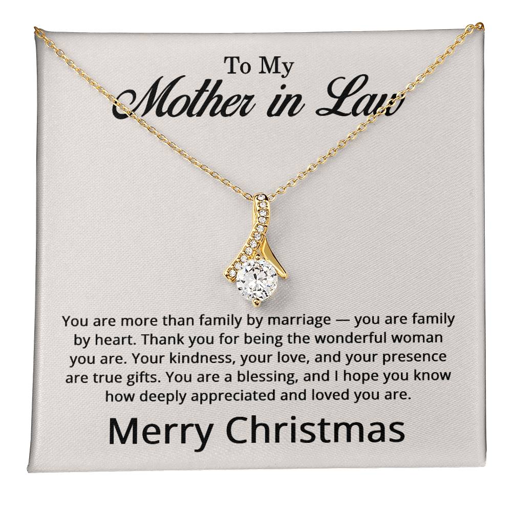 Christmas Gifts for Mother in Law - Christmas Necklace for Mother-in-Law