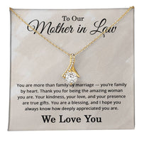 Load image into Gallery viewer, To Our Mother in Law Necklace - Mother in Law Gifts from All of Us
