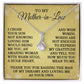To My Mother-in-Law Necklace Mother-in-Law Christmas Gifts from Daughter-in-Law