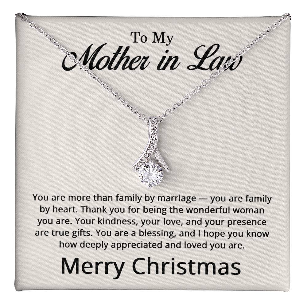 Christmas Gifts for Mother in Law - Christmas Necklace for Mother-in-Law