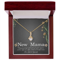 Load image into Gallery viewer, New Mom Necklace – First Time Mom Gift for Christmas or First Mother’s Day – Be Kind to Yourself ShineOn Fulfillment
