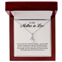 Load image into Gallery viewer, To My Mother in Law Gifts - To My Mother in Law Necklace
