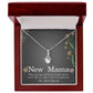 New Mom Necklace – First Time Mom Gift for Christmas or First Mother’s Day – Be Kind to Yourself