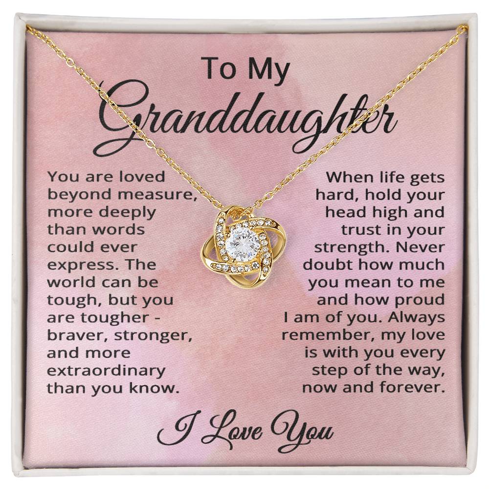 I Love You Gifts for Granddaughter I Love You Necklace Jewelry