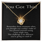 Encouragement Necklace for Her Inspirational Gifts for Women Motivational Jewelry for Best Friend Gift Friendship Necklace