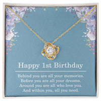 Load image into Gallery viewer, 1st Birthday Gifts for Women Best Friend Gift for Her 1 Year Old Birthday Necklace
