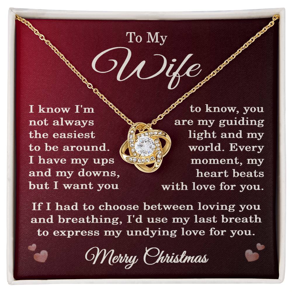 Merry Christmas Gifts for Wife Merry Christmas Necklace Jewelry