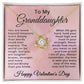 Happy Valentine's Day Gifts for Granddaughter Happy Valentine's Day Necklace Jewelry