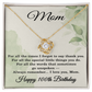 100th Birthday Gifts for Mom - 100th Birthday Necklace for Mom - Happy 100th Birthday Jewelry for Mothers