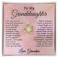 Granddaughter Necklace from Grandpa
