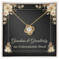 Grandma Christmas Gift from Granddaughter Grandma Grandbaby Gift An Unbreakable Bond Grandmother Love Knot Necklace