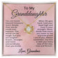 Granddaughter Necklace from Grandma