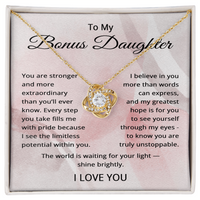 Load image into Gallery viewer, Bonus Daughter Gifts from Bonus Mom or Bonus Dad
