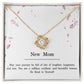 Mother’s Day Gift for First Time Mom – Be Kind to Yourself - Jewelry for Birthday or Christmas – New Mom Gift