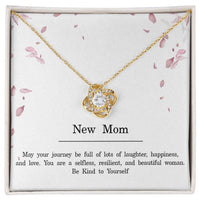 Load image into Gallery viewer, Mother’s Day Gift for First Time Mom – Be Kind to Yourself - Jewelry for Birthday or Christmas – New Mom Gift ShineOn Fulfillment
