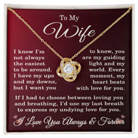 Load image into Gallery viewer, To My Wife Necklace from Husband
