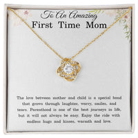 Load image into Gallery viewer, New Mom Necklace – Inspirational Gift for First Time Mom for Mother’s Day, Birthday, or Christmas ShineOn Fulfillment
