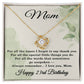 23rd Birthday Gifts for Mom - 23rd Birthday Necklace for Mom - Happy 23rd Birthday Jewelry for Mothers
