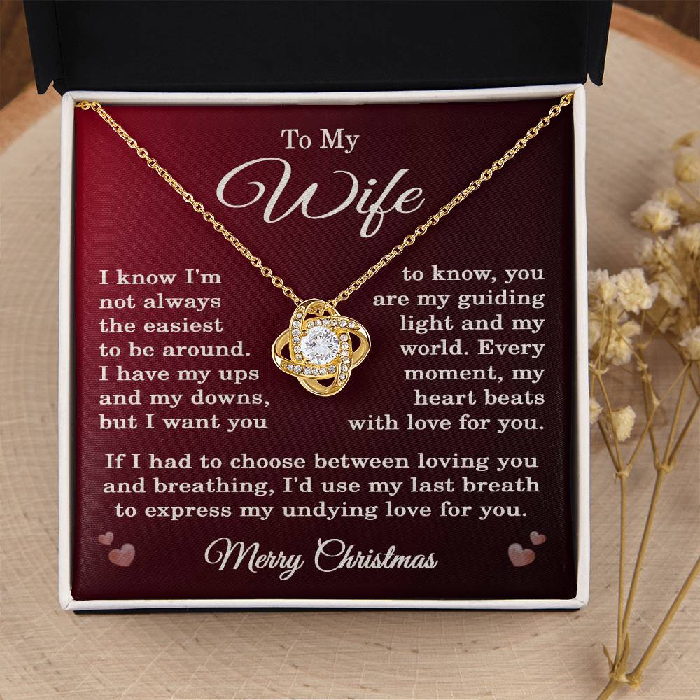 Merry Christmas Gifts for Wife Merry Christmas Necklace Jewelry