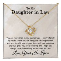 Load image into Gallery viewer, Daughter in Law Gifts from Mother in Law and Father in Law
